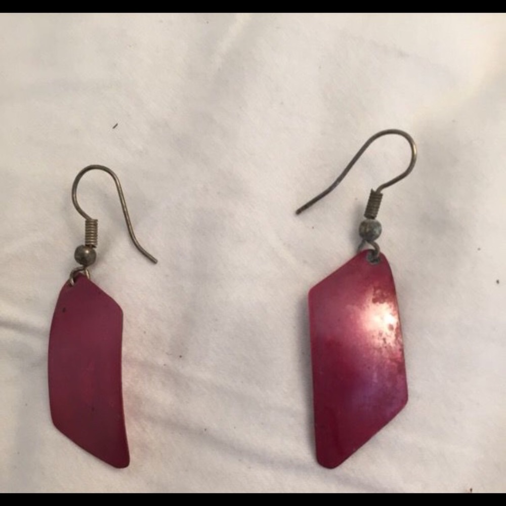 NWOT Vintage 70’s-80’s Imported Mexican Copper Earrings